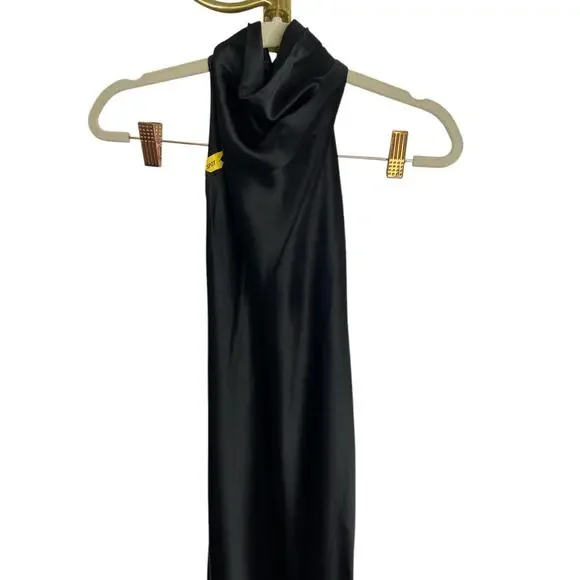 strapless open back dress Penelope Backless Satin Gown – SAU LEE